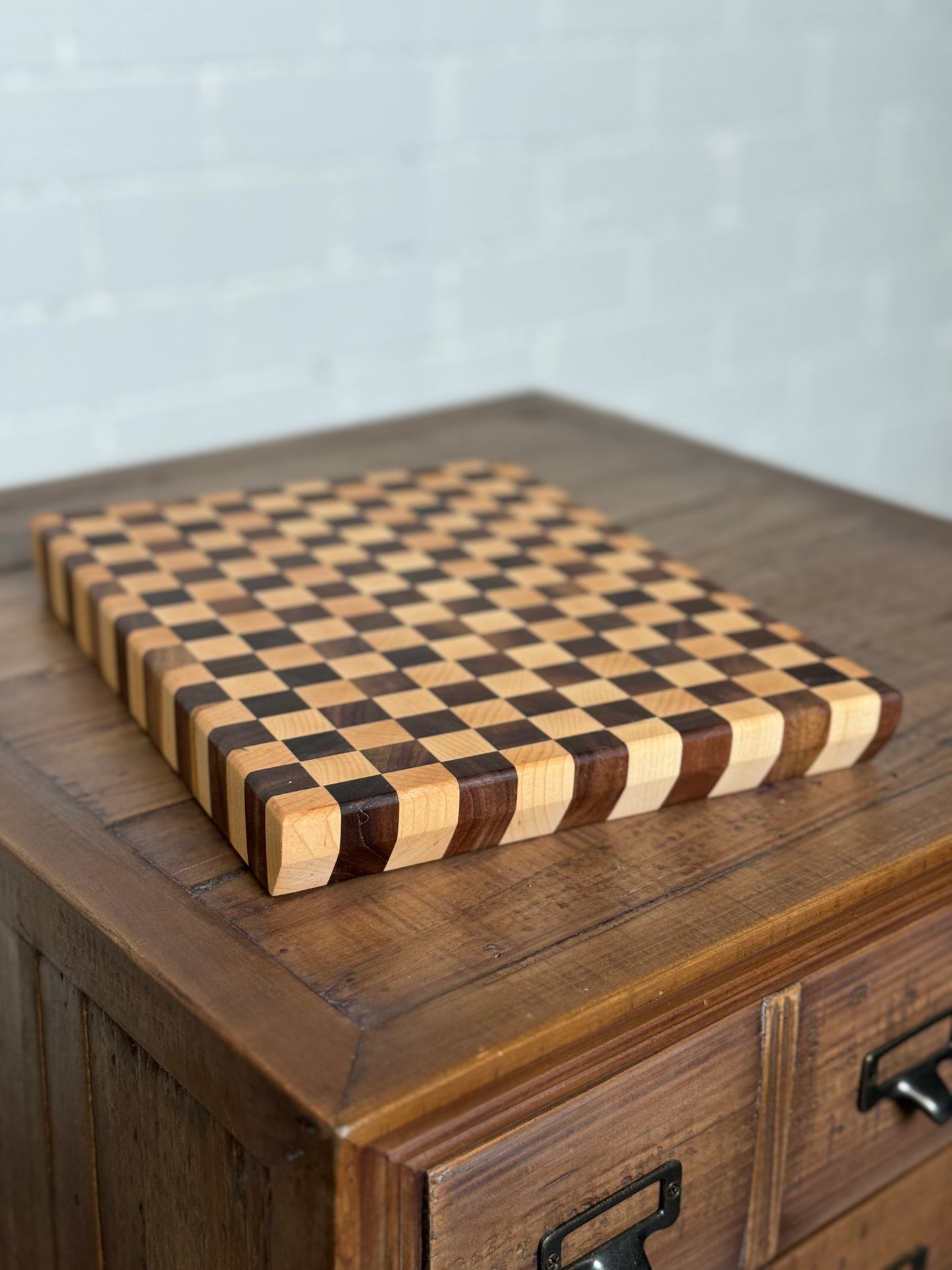Walnut and Maple Cutting Board